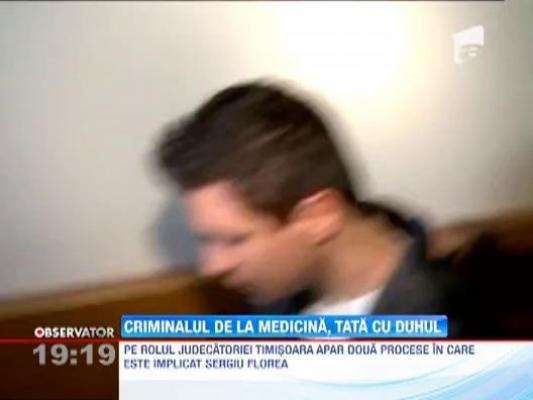 Sergiu Florea, studentul criminal din Timisoara, apare in doua procese de paternitate