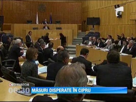 Presedintele cipriot, acuzat ca si-a sfatuit prietenii sa isi mute economiile in alta tara, inainte de izbucnirea crizei
