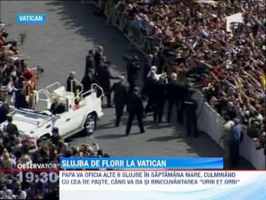 Slujba de Florii la Vatican