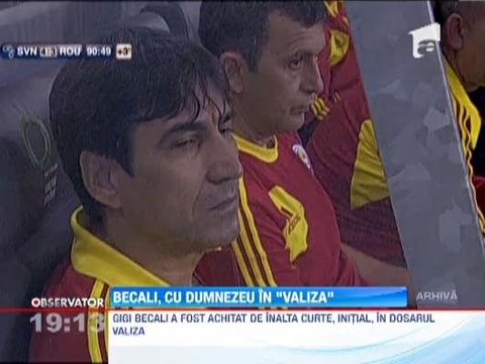 Gigi Becali, din nou la judecata: dupa ce a fost la Inalta Curte, a facut o vizita la biserica, sa se roage