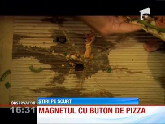 Magnetul cu buton de comandat pizza