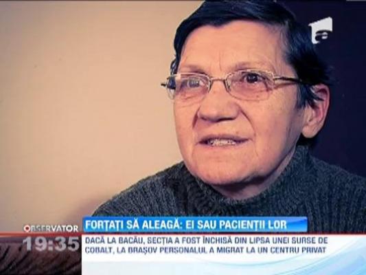 O intreaga echipa medicala, de care depinde viata a mii de bolnavi, a plecat din Spitalul de Oncologie de la Brasov