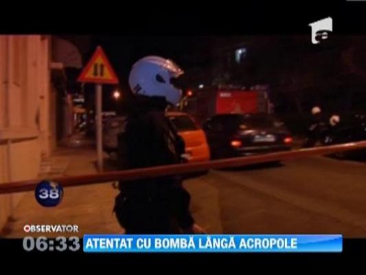 Atentat cu bomba in apropierea celebrei Acropole