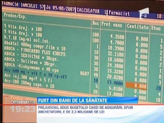 Trei medici au furat 500.000 de euro de la Casa de Asigurari de Sanatate