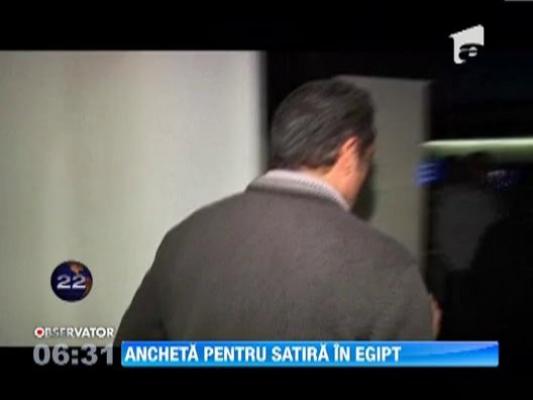 Parchetul din Egipt a cerut arestarea unui celebru moderator de televiziune pentru insulte la adresa presedintelui Mohamed Morsi