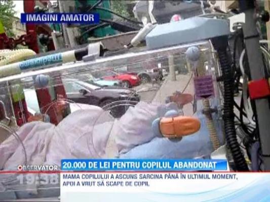 Si-a abandonat copilul nou-nascut iar acum trebuie sa-i plateasca daune de 20.000 de lei