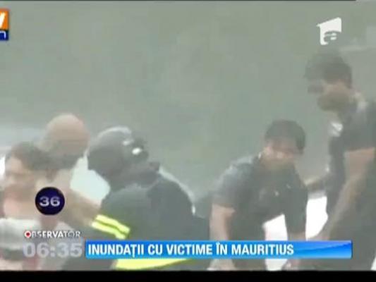 Inundatii cu victime in Mauritius. In 90 de minute, au cazut peste 150 litri de apa pe metru patrat!