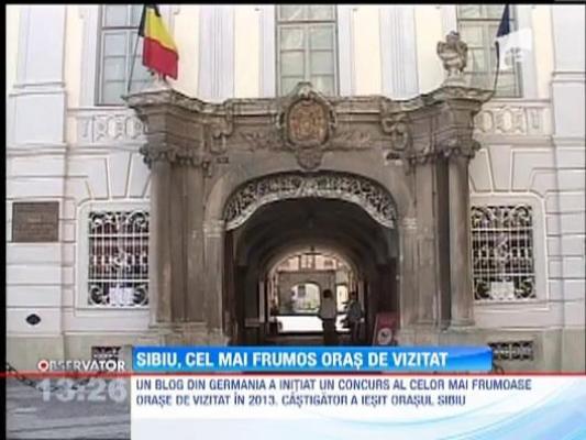 Sibiul a invins in competitia oraselor care merita sa fie vizitate in 2013