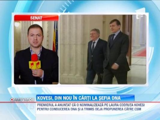 Laura Codruta Kovesi, propusa pentru functia de procuror-sef al DNA