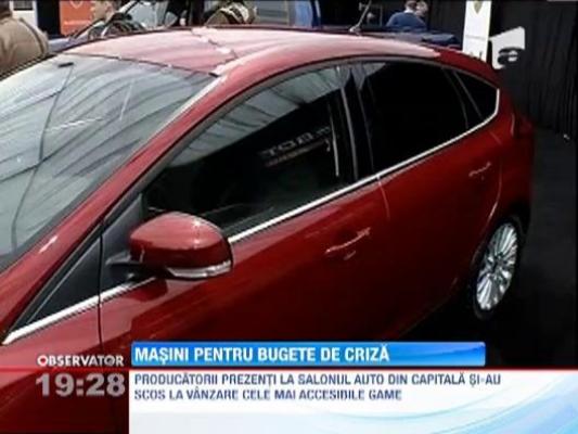 Targ de autoturisme pentru cei cu buget de criza