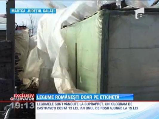 Legume romanesti, doar pe eticheta