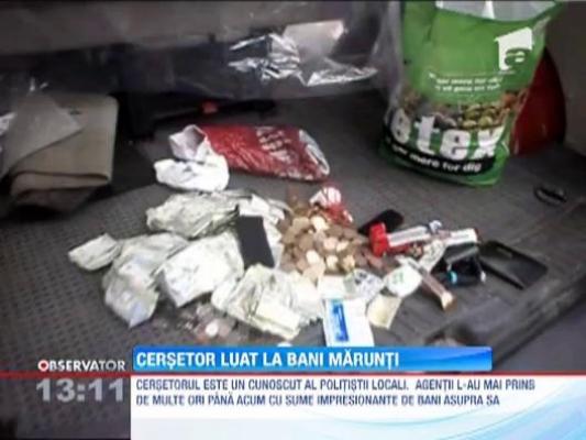 Regele cersetorilor: a adunat, in doar cateva ore, salariul minim pe economie