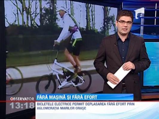 Bicicletele electrice pentru oras. Preturile pornesc de la 1.500 de lei