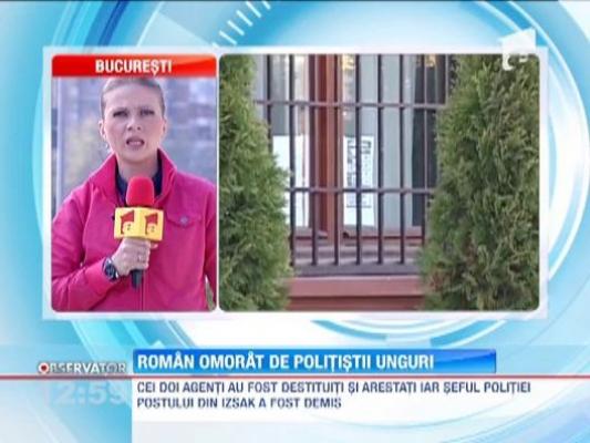 Un detinut roman a fost OMORAT IN BATAIE de doi politisti ungari
