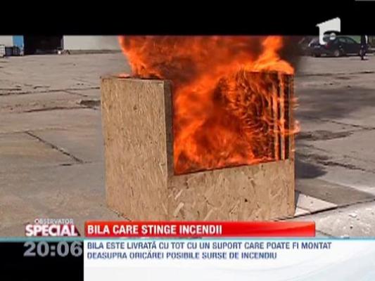 Observator Special: S-a inventat bila care stinge incendii