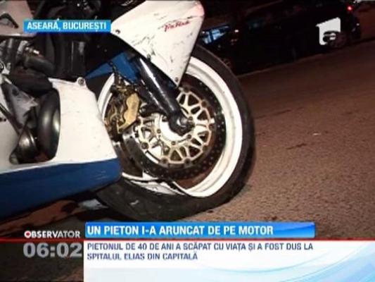 UPDATE! Inconstienta unui pieton a curmat viata a doi tineri motociclisti. La scurt timp, a murit si el