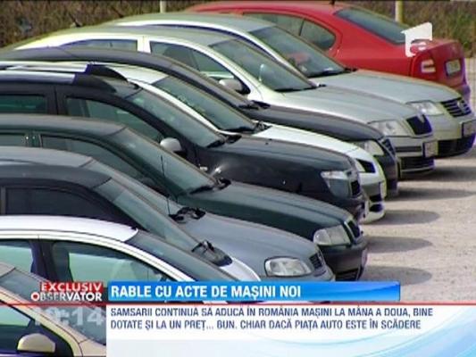 EXCLUSIV!!! Samsarii de masini folosesc carti de service false