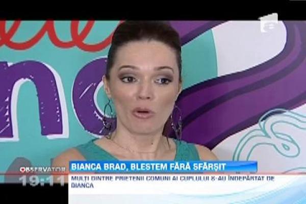 Bianca Brad se teme ca nu-l va mai vedea pe tatal copilului ei