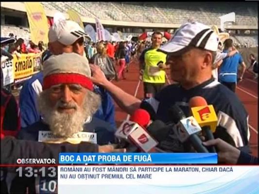 Emil Boc a participat la Maratonul Clujului