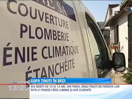 Inchisi in pivnita, fara apa si fara lumina. Povestea INCREDIBILA a doi copii din Franta