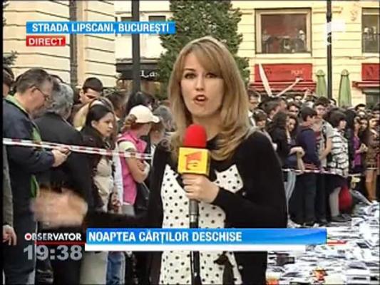 Centrul Istoric din Bucuresti s-a transformat in biblioteca in aer liber