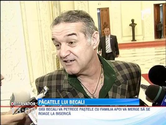 Planurile lui Gigi Becali pentru Paste