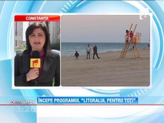 Incepe programul "Litoralul pentru toti"