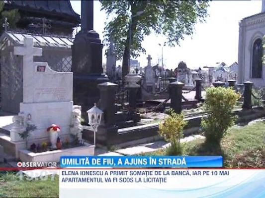 Sotia fostului fotbalist Nae Ionescu risca sa ramana pe strada