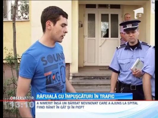 Un taximetrist din Iasi a fost impuscat in urma unui conflict in trafic