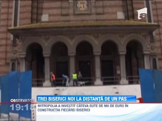 Mitropolia Timisoara a construit un "cartier" de biserici, cu sute de mii de euro