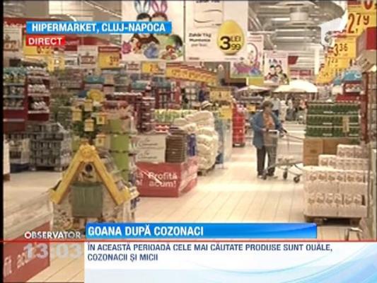 A inceput goana dupa cozonaci