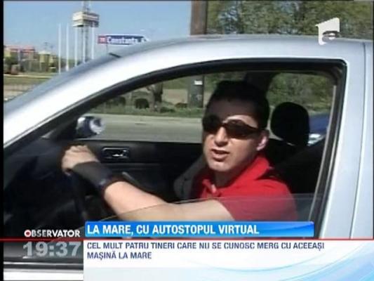 Cu autostopul, la Constanta