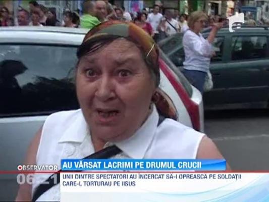 "Drumul crucii", refacut pe strazile din Arad