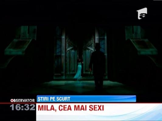 Mila Kunis, desemnata cea mai sexy vedeta in viata