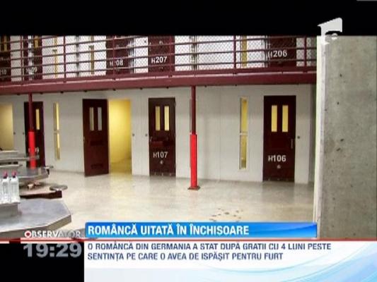 O romanca a fost uitata, timp de patru luni, intr-o inchisoare din Germania