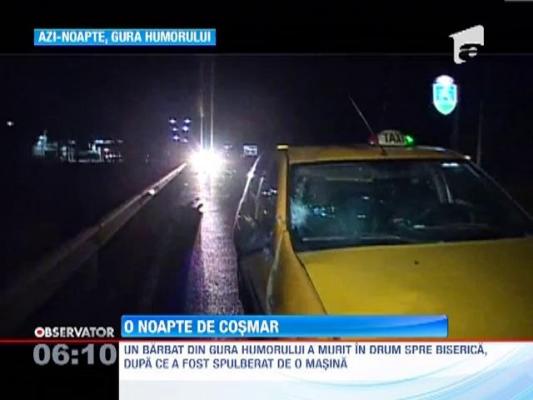 A murit in drum spre biserica