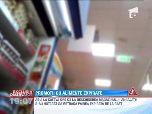 EXCLUSIV!!! Promotii cu alimente expirate