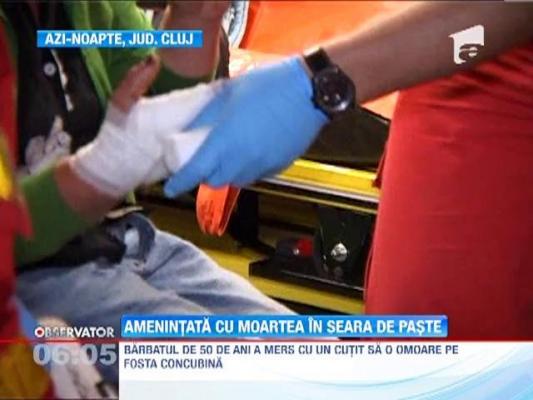 O femeie din judetul Cluj a fost injunghiata de fostul iubit