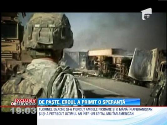 EXCLUSIV!!! De Paste, eroul din Afganistan a primit speranta