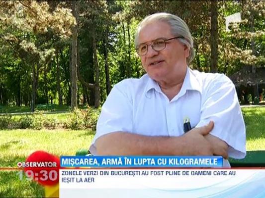 Miscarea, arma in lupta cu kilogramele