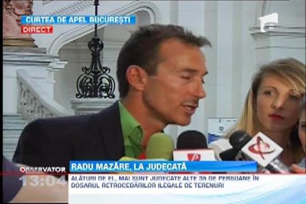 Radu Mazare, trimis in judecata pentru luare de mita