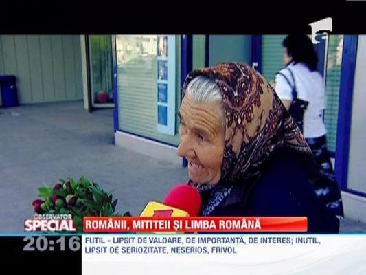 OBSERVATOR SPECIAL: Romanii, mititeii si limba romana