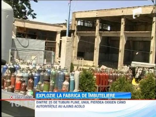UPDATE! Explozie puternica, in Brasov, la o fabrica de butelii
