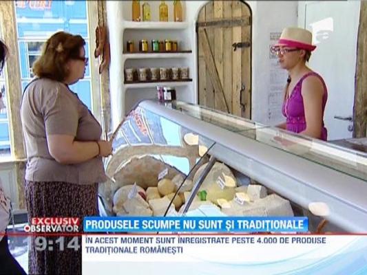 Produsele scumpe sunt traditionale doar pe eticheta