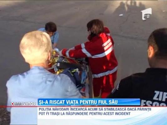 Si-a riscat viata pentru fiul sau