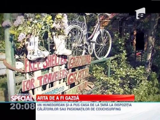 SPECIAL!!! Un tanar hunedorean si-a pus casa la dispozitie pentru cei pasionati de coach-surfing