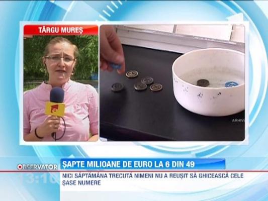 Premiu de sapte milioane de euro la Loto 6 din 49