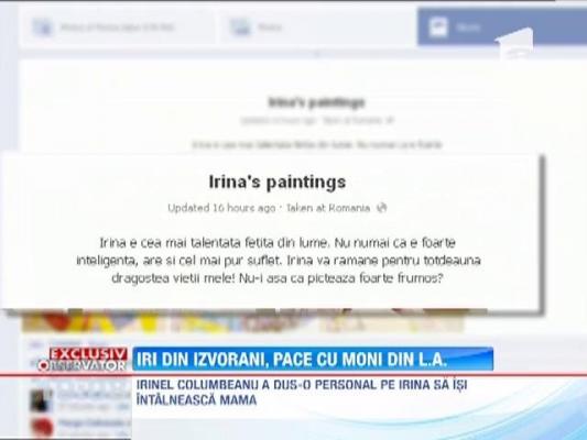 Irinel Columbeanu si Monica Gabor au facut pace