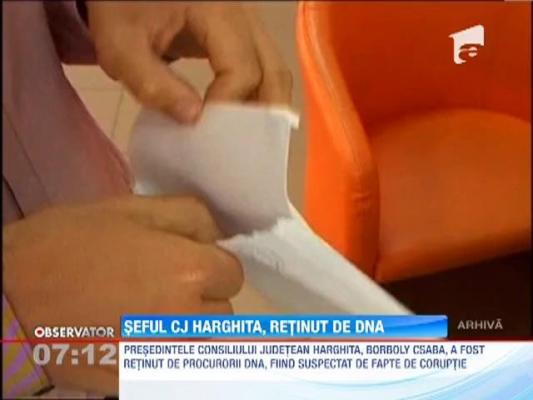 UPDATE! Presedintele Consiliului Judetean Harghita, retinut de procurorii DNA