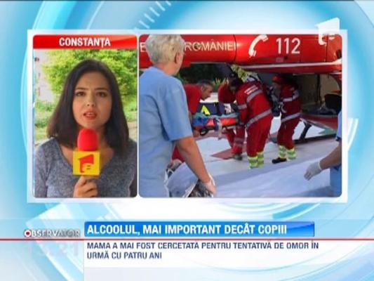 Din grija pentru mama alcoolica nu si-a putut feri de pericol si fratiorul